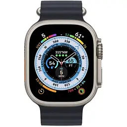 Розумний годинник IWO Ultra series 8 Midnight Ocean (IW000US8MO) - мініатюра 2