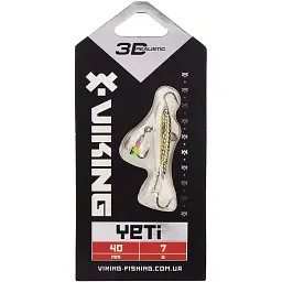 Балансир Viking Fishing Yeti Ice Jig 40mm 7.0g #13 Just Pike - мініатюра 2