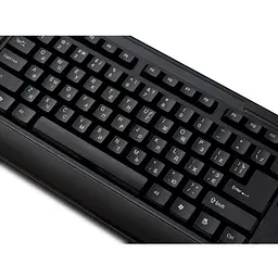 Клавіатура дротова Frime Office Keyboard Black USB (FKBB0123) - мініатюра 3