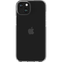 Оригінальний прозорий силіконовий чохол Spigen Liquid Crystal Flex Crystal Clear для iPhone 15 (ACS06481) - мініатюра 3
