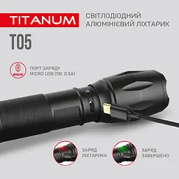 Ліхтар портативний Videx Titanum 300 Lm 6500 K (TLF-T05) - мініатюра 6