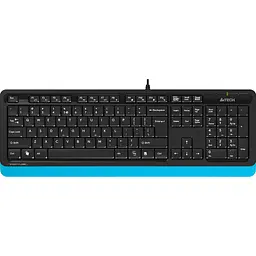 Комплект клавіатура + миша A4Tech Fstyler F1010 Black/Blue [1147546] [114614] - мініатюра 2