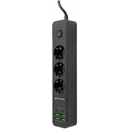Мережевий фільтр Proove Power Strip P-03 (PSP342420001) [113908] - мініатюра 2