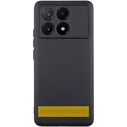 Чехол TPU Getman Liquid Silk Full Camera для Xiaomi Poco X8 Pro Max Черный / Black