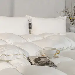 Одеяло пуховое MirSon Raffaello White 063 220х240 см (2200000075130) - мініатюра 7