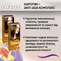 Уцінка. Cтійка крем-фарба для волосся Avena Gloss Color махагон 33 138 мл  - мініатюра 8