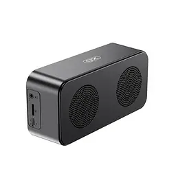 Бездротова Bluetooth колонка годинник XO F41 FM TF-карта (Чорний) - мініатюра 5