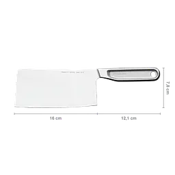 Ніж китайський кухарський Fiskars Cleaver All Steel (1062885) - мініатюра 2