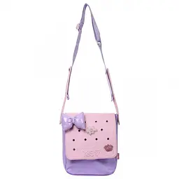 Сумка через плече Yes CB-3 Charming 19х18.5х1.5 см рожево-фіолетова (550531)