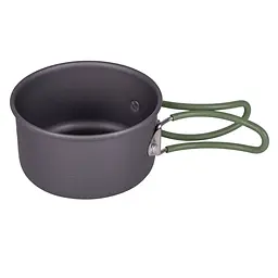 Набір посуду Bo-Camp Explorer 2 Pieces Hard Anodized Anthracite/Green (2200240), Сірий - мініатюра 7