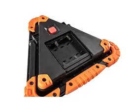 Neo Tools Прожектор на батарейках, трикутний, ААх4, 22x220x45мм , 800лм, 10Вт, 3 функції освітлення, біле/червоне світло - мініатюра 5