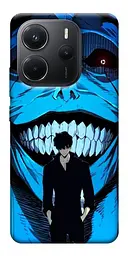 Чохол Demsky Solo leveling blue vibe для Xiaomi Redmi Note 14 4G (Int. version)