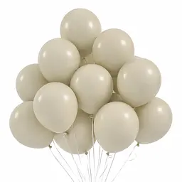 Надувні повітряні кулі HTOP 100 шт Party Balloons 30 см Товари для оформлення Дня народження Святкова атрибутика Слонова кістка