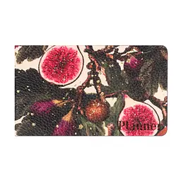 Ділова записна книжка-тижневик Leo Planner м'яка датована 2027 Garden 252786 128 аркушів 10х17 см чорна
