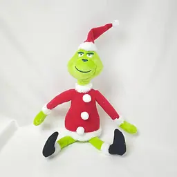 М'яка іграшка Грінч у костюмі Санти Grinch 55 см - мініатюра 4