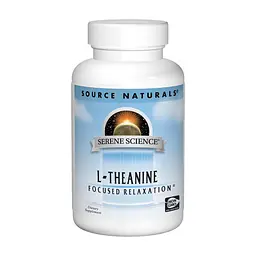 Амінокислота Source Naturals Теанін 200мг, Serene Science, 60 капсул (SNS-01646)