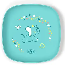 Набір тарілок Chicco Dish Set 12+ 2 шт. Блакитний (16002.15) - мініатюра 3