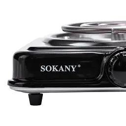 Електроплита настільна SOKANY SK-5111 спіральна 1 конфорка 1000 Вт Sokany SK-5111 - мініатюра 4