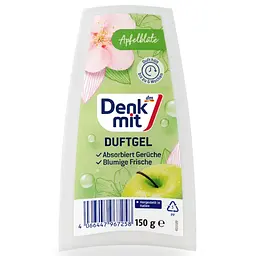 Гелевий освіжувач повітря та поглинач неприємних запахів DenkMit Apfelblüte 2 в 1, 150 г