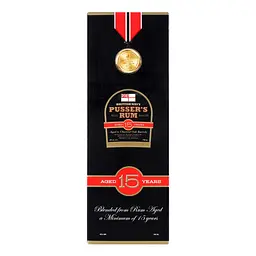 Ром Pusser's Rum 15 yo, 40%, 0,7 л - мініатюра 2