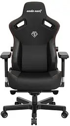 Ігрове крісло Anda Seat Kaiser 3 L Black (AD12YDC-L-01-B-PV/C) - мініатюра 2