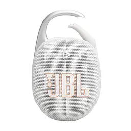 Портативна колонка JBL Clip 5 White - мініатюра 1