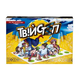 Гра для компанії "Твійстеп" Danko Toys DTG14 ігрове поле, рулетка