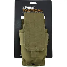 Підсумок під магазини АК Kombat UK Single Original Style Mag Pouch Бежевий (1000-kb-sosmp-coy)