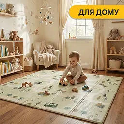 Дитячий ігровий килимок LEOBRO 150 x 200 x 1 см (LB-1022) - мініатюра 7