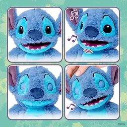 М'яка іграшка Real Fx Puppetronic Palm Disney Стіч інтерактивна (DIS-1037) - мініатюра 4