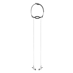 Затискачі для сосків з кляпом Bedroom Fantasies Nipple Clamps & Silicone Gag Ring - мініатюра 2