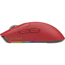 Миша бездротова Ajazz AJ139 V2 MC Wireless/Bluetooth/USB Red (AJ139-V2-MC-R) - мініатюра 2