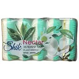 Крем-мило туалетне екопак Shik 5шт 70г Nectar Зелений чай