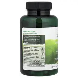 Розторопша Swanson Full Spectrum Milk Thistle 500 мг 100 капсул - мініатюра 3