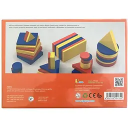 Набір для навчання Viga Toys Логічні блоки Дьенеша (56164U) - мініатюра 5