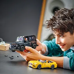 Конструктор LEGO Speed Champions Mercedes-AMG G 63 і Mercedes-AMG SL 63, 808 деталей (76924) - мініатюра 5