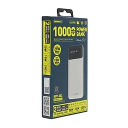 Зовнішній акумулятор REMAX RPP-502 Hunch Series 10000 mAh білий - мініатюра 2