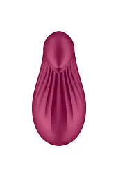 Вібратор Satisfyer Dipping Delight 9 см бордовий - мініатюра 2