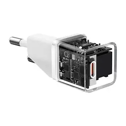 МЗП Baseus GaN5 Fast Charger (mini) PD20W (1USB-C) (CCGN05010) White - мініатюра 4