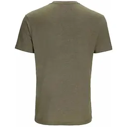 Футболка Simms Stacked Logo Bass T-Shirt Military Olive Heather XL (1102-14097-914-50) - мініатюра 2