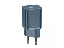 Мережевий зарядний пристрій Baseus Super Si Quick Charger 1C 20W EU блакитний (CCSUP-B03)