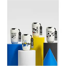 Термокухоль Germ Mocha Series Disney Mickey Smiley 430 мл [GE-DS22AW-B16] [118607] - мініатюра 3