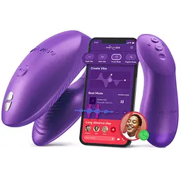 Вставний вібратор для пар We-Vibe Chorus Pro Cosmic Purple