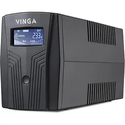 Джерело безперебійного живлення Vinga 1500 ВА / 900 Вт / 7 А*ч (VPC-1500P)