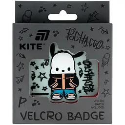 Бейдж на липучці Kite Pochacco 7.3x6.4x0.4 см (PC26-3011)