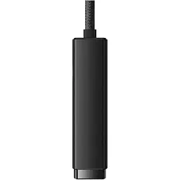 USB-хаб Baseus Lite Series USB-C - RJ45 LAN Adapter 0.22м Black (WKQX000301) [111356] - мініатюра 3