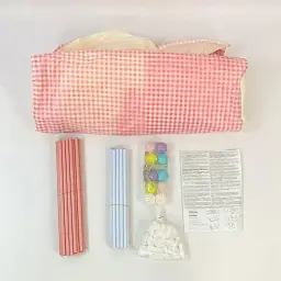 Дитячий намет ігровий із кольоровими кульками 120х100х60 см, Рожевий / Будинок-намет для дітей / намет у формі будиночка - мініатюра 7