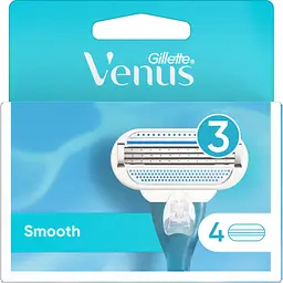 Змінні касети Gillette Venus Smooth 4 шт. (3014260262709) - мініатюра 2