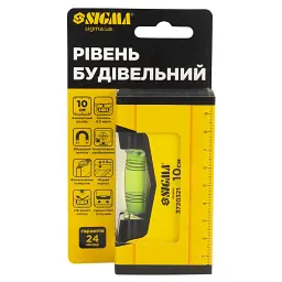 Рівень магнітний 1 капсула 10см SIGMA (3720321) - мініатюра 6