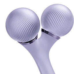 Електронний звуковий ролик для обличчя та тіла GESKE Sonic Facial & Body Roller 4 в 1 фіолетовий - мініатюра 2